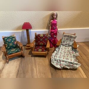 Vintage Doll Furniture Set
